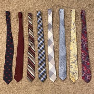 Elegant Men's Tie Collection - Multicolor